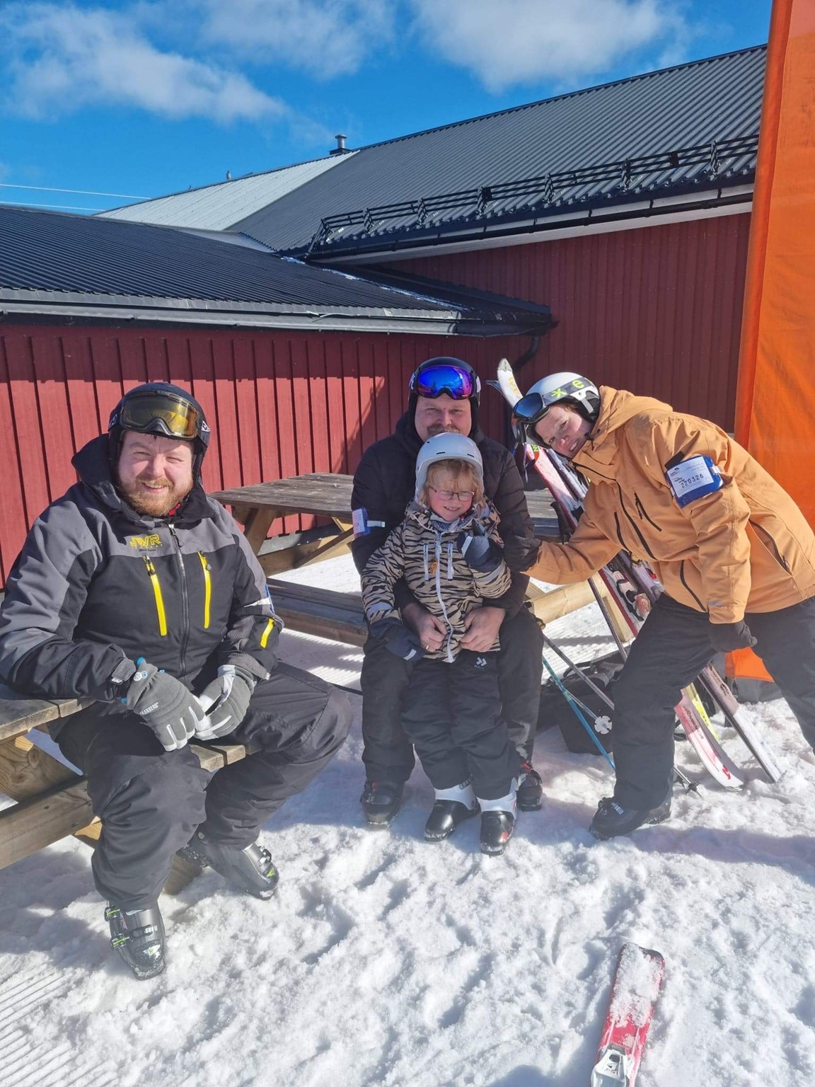 Ski Day in Sweden 